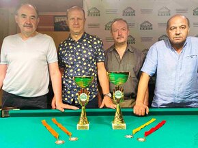 Серия турниров «Открытый чемпионат Минска по Комбинированной пирамиде 50 +. 1 тур. ФОТОРЕПОРТАЖ.