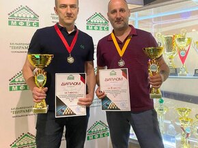 Серия турниров «Открытый чемпионат Минска 40 +" по Комбинированной пирамиде. 3 тур. ФОТОРЕПОРТАЖ.